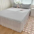 Axyaa Summer Ice Silk Jacquard Bed Sheet Set