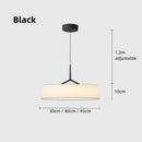 Axyaa LED Cloth Pendant Chandelier for Home Decor Dining Bedroom