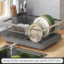 Axyaa Kitchen Dish Storage Rack Drying Organizer - Cup Plate Utensil Holder
