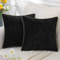 Axyaa Chenille Cushion Cover 45x45 - Soft Luxury Decorative Pillow Case