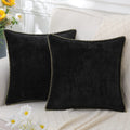 Axyaa Chenille Cushion Cover: Soft Luxury Decorative Pillow Case for Living Room