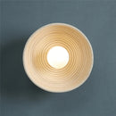 Axyaa Japanese Style LED Rattan Wall Light for Living Room and Bedroom