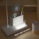 Axyaa LED Table Lamp: 3 Colors Eye Protection, College Student Reading Light