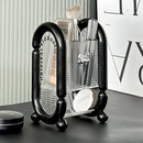 Axyaa Acrylic Makeup Organizer for Vanity with 4 Slots, Brush Cup, Lipstick Holder