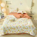 Axyaa Summer Cool Quilt Set: Breathable Thin Quilt Core Kit - Four Seasons