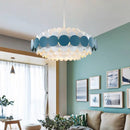 Axyaa Minimalist Frosted Chandelier LED Lights for Home Decor