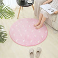 Axyaa Round Noctilucent Carpet for Living Room Decor and Kid Play Mat
