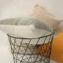 Axyaa Corduroy Teddy Pillow Cover 45x45cm for Indoor Sofa Plush Home Decor