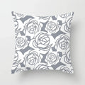 Axyaa Geometric Rose Dandelion Pattern Decorative Pillow Cover