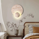Axyaa Stone LED Wall Sconce Natural Travertine Nordic Stair Light Modern Home Decor