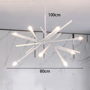 Axyaa Modern LED Staircase Chandeliers for Living Room Lighting