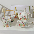 Axyaa Vintage Coffee Cup Breakfast Tea Set for Birthday Wedding Gift