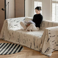 Chenille Sofa Towel: Axyaa Modern Home Decor Sofa Cover Blanket, Four Season Universal Sofa Mat