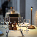 Axyaa Touch LED Rechargeable Table Lamp for Dining, Bar, and Coffee Areas
