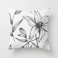 Axyaa Floral Print Office Sofa Cushion Cover - Simple & Stylish Pillow Cover