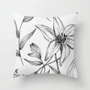 Axyaa Floral Print Office Sofa Cushion Cover - Simple & Stylish Pillow Cover