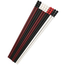 Axyaa Alloy Chopsticks Set for Tomatoes on Sticks, Anti-Slip Sushi, Holiday Parties