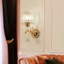 Axya Crystal LED Wall Lamp for Indoor Home Decor