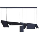 Axyaa Modern Chinese Zen LED Pendant Light for Bar Living Room Studio.