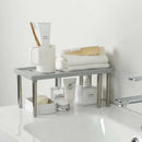Axyaa Stackable Kitchen Organizer Rack for Cabinets & Counters