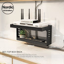 Axyaa Router Rack Shelf 2-layer Storage Holder Seasoning Bottles Kitchen Shelves