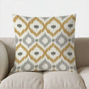 Axyaa Floral Pattern Decorative Throw Pillow Cover for Sofa, Bedroom, Car
