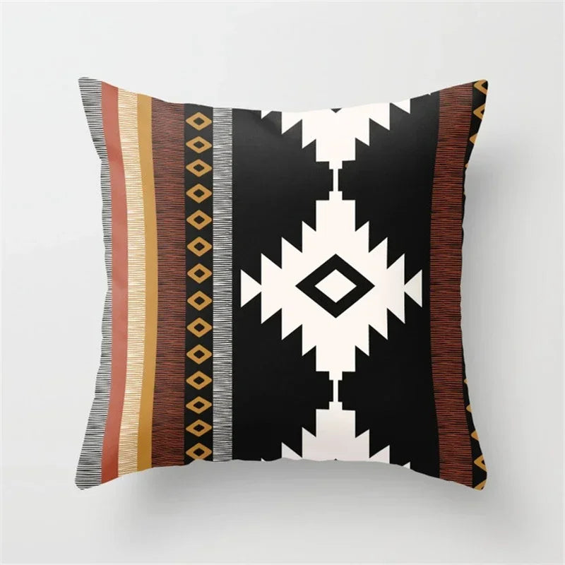 Axyaa Geometric Plaids Cushion Cover Pillowcase 45*45cm