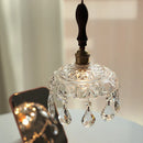 Axyaa Crystal Glass LED Pendant Chandelier - Modern Luxury Lighting Fixtures