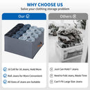 Axyaa 16 Grid Clothing Storage Box - Home Wardrobe Organization