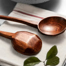 Axyaa Wooden Ramen Spoon with Turtle Shell Design