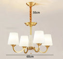 Axyaa Luxury Crystal Chandelier Pendant Light for Living and Dining Room