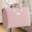 Axyaa Cotton Quilt Storage Bag for Household Clothing Organization