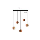 Axyaa Moon/Planet Cement Pendant Lights - Industrial Nordic Chandelier
