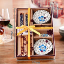 Axyaa Ceramic Sushi Plate Set of 6