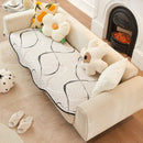 Axya Cotton Sofa Cover for Irregular Shaped Sofa - Four Seasons Universal Couch Protector