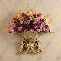 Axyaa Resin Angel Wall Vase: Ancient Mural Decor for Home Living Room Walls