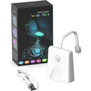 Axyaa Toilet Night Light: Rechargeable 16 Colors Changing Motion Sensor LED Nightlight