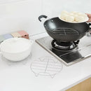 Axyaa Stainless Steel Steamer Rack for Kitchen Cooking and Baking