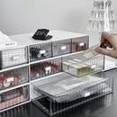 Axyaa Acrylic Makeup Organizer Drawer Desktop Storage Box for Cosmetics & Masks