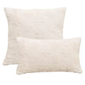 Axyaa Rabbit Fur Winter Pillowcase Festival 30x50/45x45cm Decor Cover
