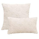 Axyaa Rabbit Fur Winter Pillowcase Festival 30x50/45x45cm Decor Cover