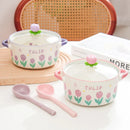 Axyaa Kawaii Flower Ramen Bowl 800ml
