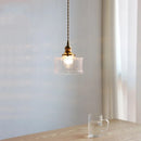Axyaa Modern Glass LED Pendant Lights for Kitchen and Dining Room