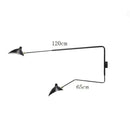 Axyaa Adjustable Long Arm LED Table Lamp for Living Room and Bedroom