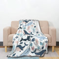 Axyaa Killer Whale Orca Ultra Soft Throw Blanket for Home Bed Couch