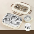 Axyaa Bento Lunch Box for Adults with Compartments and Storage Compatibility
