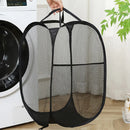 Axyaa Laundry Sorting Basket Washing Frame with Mesh Storage Bag
