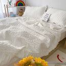 Axyaa Ruffled Quilted Summer Quilt
