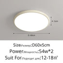 Axyaa Modern LED Ceiling Lamp 5 Colors for Living Room Bedroom Lighting