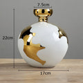 Axyaa Ceramic Vase for Nordic Style Home Decor in Living Room and Wine Cabinet